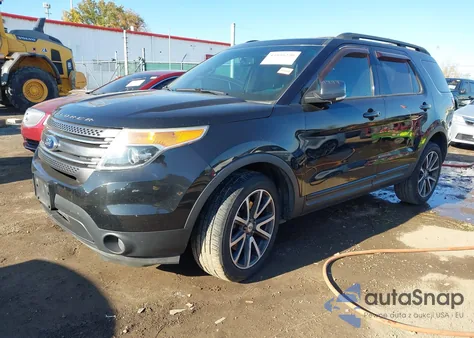 2015 Ford Explorer Xlt z USA, uszkodzony, nr VIN 1FM5K8D87FGC60924